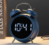Yeknu  1PC Desktop LED Electronic Clock New Clock Desktop Alarm Clock Student Special Digital Display Smart