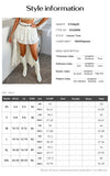 Yeknu  Holiday Solid Color Pleated Splicing Irregular Skirt Summer Casual Bohemian Beach Skirt Women's Jupe