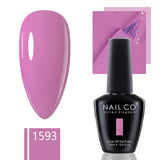 Yeknu  15ml Gel Nail Polish Semipermanente Varnishes Lacquer Esmalte Black White Color UV Lakiery Hybrydowe Vernis Gellak Polish