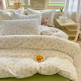 Yeknu Print Quilt Cover Girls Room Bedding Duvet Cover Skin-friendly Comforter Cover funda nordica (Pillowcase Need Order)