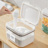Yeknu  1pc laundry room organization and storage laundry ball container for laundry balls/dryer balls/powder/fragrance beads
