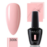 Yeknu  15ml Gel Nail Polish Semipermanente Varnishes Lacquer Esmalte Black White Color UV Lakiery Hybrydowe Vernis Gellak Polish