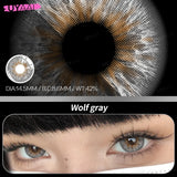 Yeknu  Natural Brown Big Eyes Color Contact Lenses for Eyes Blue Beauty Natural Pupils Style Lens Contacts Fast Shipping Yearly