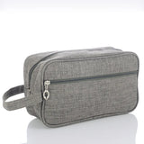 Yeknu  Oxford Cloth Large Capacity Makeup Bag. Travel Storage Bag, Men's Grooming Bag for Business Trips, Multifunctional Storage