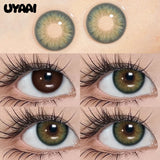 Yeknu  NEW Color Contact Makeup Eye Colored Lenses Natual Colored Pupils Black Lenses Woman Accesories Cosmetic Blue Lenses