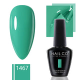 Yeknu  15ml Gel Nail Polish Semipermanente Varnishes Lacquer Esmalte Black White Color UV Lakiery Hybrydowe Vernis Gellak Polish