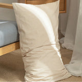 Yeknu  Solid Color Thickened 100% Cotton Bedding Sets Luxury Striped Breathable Bedclothes for Adult High Quality Soft Home Textile Set