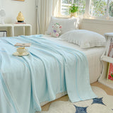 Yeknu New Grade A 100% Bamboo Summer Blanket Pure Natural Plant Breathable Quilt Cooling Blankets Soft Skin-friendly Coolness Duvet