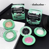 Yeknu  1pcs Planet Highlighter Powder Shiny Gradient High-gloss Powder Face Contour Brightening Long Lasting Highlight Glitter Makeup