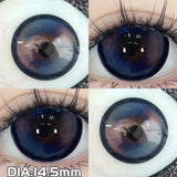 Yeknu  2pcs/pair 14.5MM Iris Brown Lenses Beauty Makeup Pupils Eye Color Lenses Colorful Contact Lenses Fashion Blue Green Lens