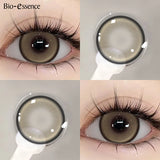 Yeknu  New 1 Pair Colored Contact Lenses with Prescription Myopia Lenses Degree Colored Pupils Year Disponible