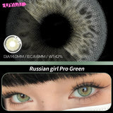 Yeknu  Natural Brown Big Eyes Color Contact Lenses for Eyes Blue Beauty Natural Pupils Style Lens Contacts Fast Shipping Yearly