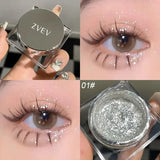 Yeknu  Gorgeous Glitter Eyeshadow Long Lasting Waterproof Pearlescent Glitter Shimmer Eye Shadow Eyes Body Glitter Makeup Cosmetics