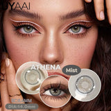 Yeknu  Contact Lenses Beauty Color Contact Blue Eye Color Lenses Natual Black Lenses Woman Accesories Natural Contact Lenses