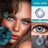 Yeknu  Najia Series Color Contact Lenses For Eyes Natual Black Lenses Blue Eyes Contact Makeup Beauty Colored Pupils Green lens