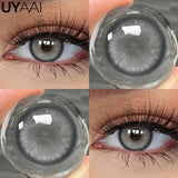 Yeknu  Color Contact Beauty OMG Series Colorcon Black Lens Big Eyes Cosmetic Green Lenses Colorcon NEW NAJIA Series Blue Pupils