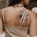 Yeknu  Lasting 15 days temporary tattoo sticker waterproof non-reflective elephant pattern sticker body art fake tattoo for girls