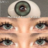 Yeknu   Color Contact Lenses NEW iD Series Beauty Green Lens Makeup Colorcon Fashion Black Eyes Lens Natural Brown Lenses For Eyes