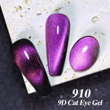 Yeknu  Transparent Cat Eye Gel Nail Polish 10ml UV Nail Art Semi Permanent Lakiery Hybrydowe Magnet SPAR Lacquer Gel Vernis Soak