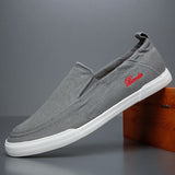 Yeknu  New Fashion Men Casual Shoes Lightweight Breathable Outdoor Walking Sports Shoes Driving Shoes Men Flat Canvas Shoes