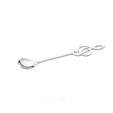 Yeknu  10pcs 304 Stainless Steel Musical Notes Coffee Spoon Stirring Cup Spoon Music Stick Ice Cream Gift Spoon