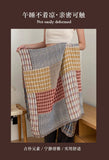 Yeknu 2025 new cotton gauze shawl bath towel travel blanket multi-layer gauze multi-functional sofa towel blanket adult