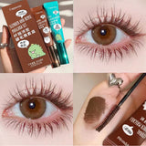 Yeknu  Cappuvini Thick Slender Mascara Long-lasting Curling Waterproof And Non-smudge Eyelashes Eye Makeup Mascara