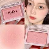 Yeknu  Peach Powder monochrome blush long-term durability Peach orange soft mist matte natural blush six colors available