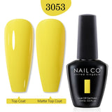Yeknu  10ml Pearl Shell Color UV Gel Nail Polish Semi Permanent Golden Nail Art Gel Varnish Hybrid Nail Gel Polish Manicure Base