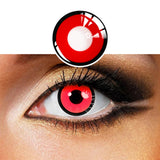 Yeknu  2pcs Halloween Colorful Contact Lenses Anime Cosplay Eye Lenses multicolored lenses Lenses White Black Red Lenses