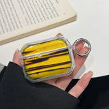 Yeknu  Suitable for headphone protective case with creative texture, fashionable transparency, upgraded anti drop protective case