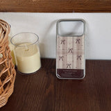 Yeknu  Ins Brown Grid Bow knot Phone Case For iPhone 17 16 15 14 Pro Max 13 17promax Case Luxury Silver Edge Shockproof Soft Back Cover