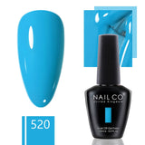 Yeknu  15ml Gel Nail Polish Semipermanente Varnishes Lacquer Esmalte Black White Color UV Lakiery Hybrydowe Vernis Gellak Polish