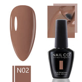Yeknu  15ml Gel Nail Polish Semipermanente Varnishes Lacquer Esmalte Black White Color UV Lakiery Hybrydowe Vernis Gellak Polish