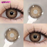 Yeknu  Contact Lenses Beauty Black Lens Makeup PATTAYA Green Lens Blue Eyes Color Lenses Natural Brown Lens Cosmetics Gray Eyes