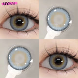 Yeknu  Color Contact Beauty OMG Series Colorcon Black Lens Big Eyes Cosmetic Green Lenses Colorcon NEW NAJIA Series Blue Pupils