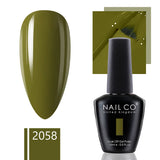 Yeknu  15ml Gel Nail Polish Semipermanente Varnishes Lacquer Esmalte Black White Color UV Lakiery Hybrydowe Vernis Gellak Polish