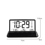 Yeknu  Electronic Clock New Ornaments Desktop Creative Digital Alarm Clock Living Room Calendar High-end Home Decoration
