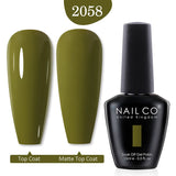 Yeknu  10ml Pearl Shell Color UV Gel Nail Polish Semi Permanent Golden Nail Art Gel Varnish Hybrid Nail Gel Polish Manicure Base