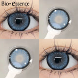 Yeknu  1 Pair Colored Contact Lenses Blue Fashion Lenses for Makeup&Cosplay Lenses Pattaya Natural Lenses Free Shipping