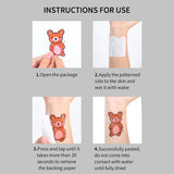 Yeknu  8pcs Succubus Waterproof Temporary Tattoo, Lasting 1-2 Weeks, for Abdomen and Waist, Realistic Semi-Permanent Fake Tattoo