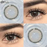 Yeknu  NEW Cleopatra Series Contact Lenses Cosmetics Eye Color Lenses Woman Accesories Black Lens Makeup Beauty Brown Lenses