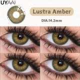 Yeknu  NEW Color Contact Lenses For Eyes Beauty Color Contact Cosmetic Beauty Natural Color Pupils Black Lens Big Eyes Green lens