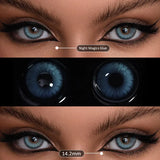 Yeknu  1Pair Color Contact Lenses for Eyes Natural Pupils Green Contact Lenses Cosmetics Fast Delivery Support RU Shipping