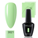Yeknu  15ml Gel Nail Polish Semipermanente Varnishes Lacquer Esmalte Black White Color UV Lakiery Hybrydowe Vernis Gellak Polish