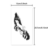 Yeknu  Lasting 15 days temporary tattoo sticker waterproof non-reflective fox pattern sticker body art girl shoulder fake tattoo