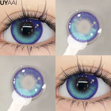Yeknu  Color Contact Lenses for Eyes Korean Lens Blue Color Lens Brown Big Eye Contacts Lenses Pink Lenses Purple Lenses