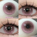 Yeknu  Daily Disposable 10PCS Colored Contact Lenses for Eyes Myopia Lens Beauty Pupils Eye Lenses Fashion Blue Purple Lenses