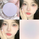 Yeknu  monochrome blush whitening matte cosmetics vitality girl nude makeup natural smudge monochrome blush plate