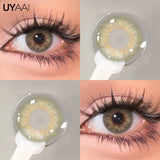 Yeknu  Color Contact Lenses Black Lens For Eye Cosmetic Woman accesories Blue Eyes Contact Makeup Beauty Colorcon Water Light